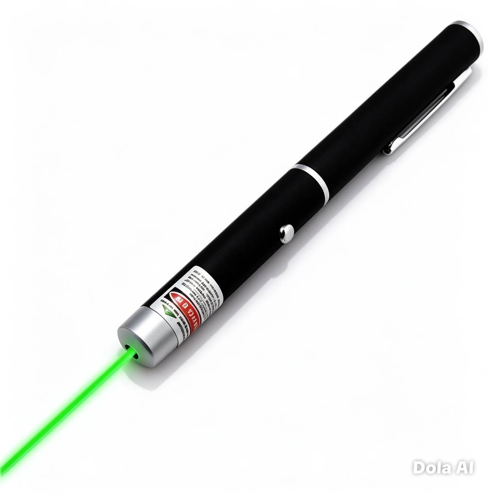Caneta Laser Verde de Alta Potência - Alcance Longo, Profissional e Resistente