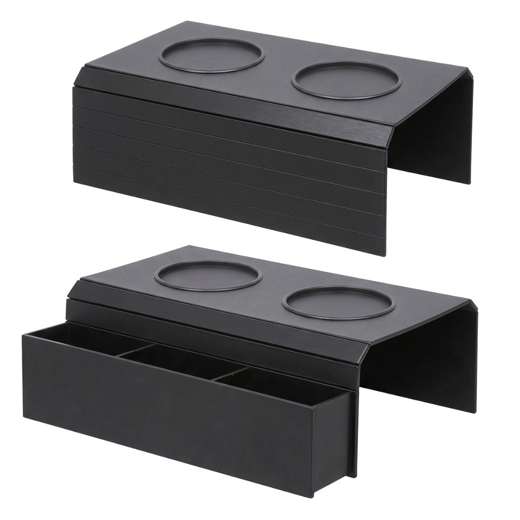 Decoração Sala Esteira Mdf Suporte Porta Copo Controle Sofá