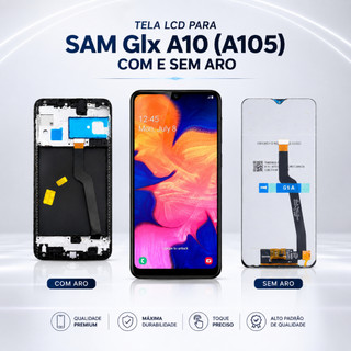 Tela Frontal Display Touch LCD Universal para Sam Galaxy A10 / A105