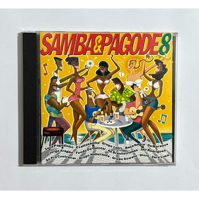 CD Samba e Pagode 8 - Som Livre - Original