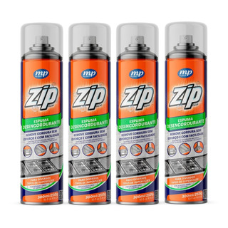 Espuma Desengordurante Limpeza Pesada para Fornos, Fogões 300ml Zip - dissolve Gordura Ai…