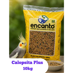 Mistura para Calopsita Plus Encanto - 10KG ração calipsita COP
