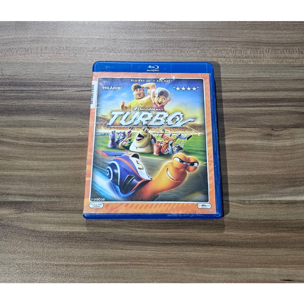 Filme Blu-Ray Disc Turbo Original