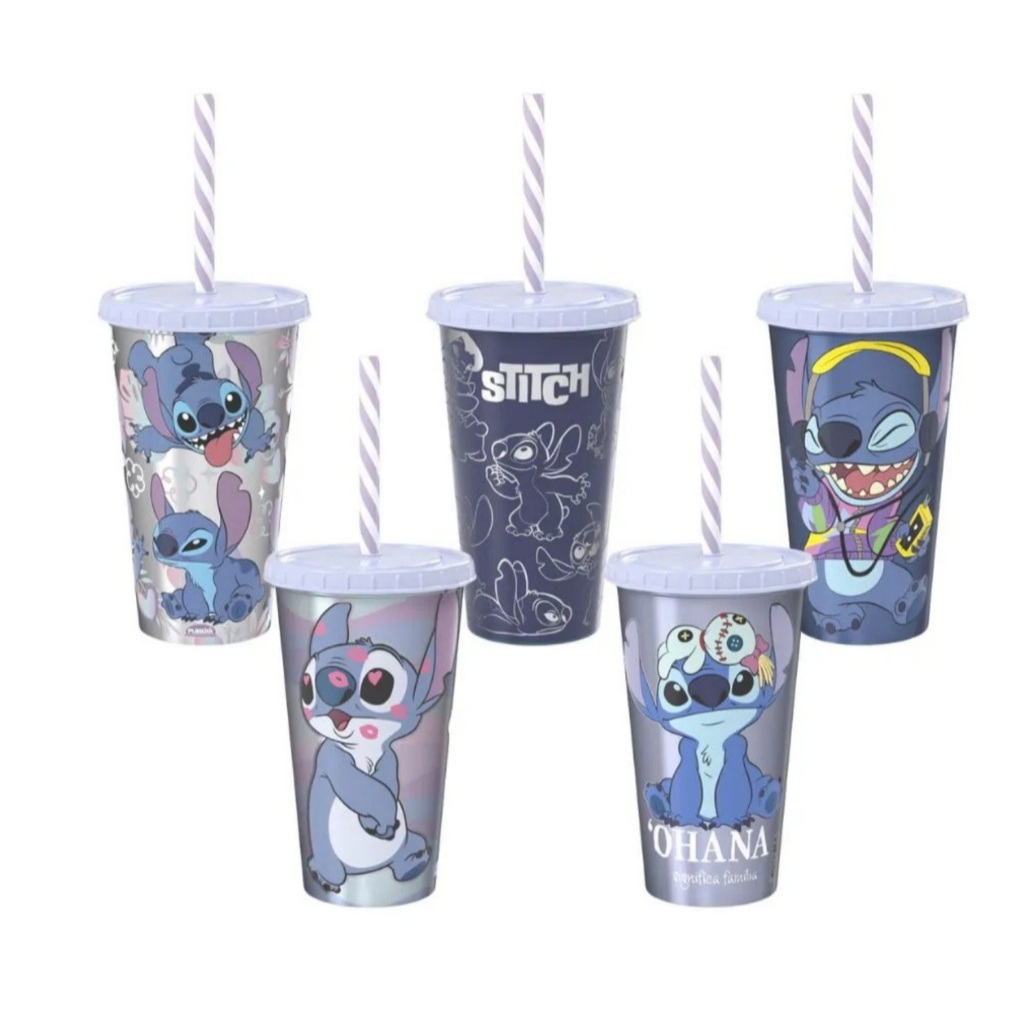 Copo Shake Refri Com Canudo 500ml Infantil Super Herói Homem Aranha Batman Avengers Presente Natal