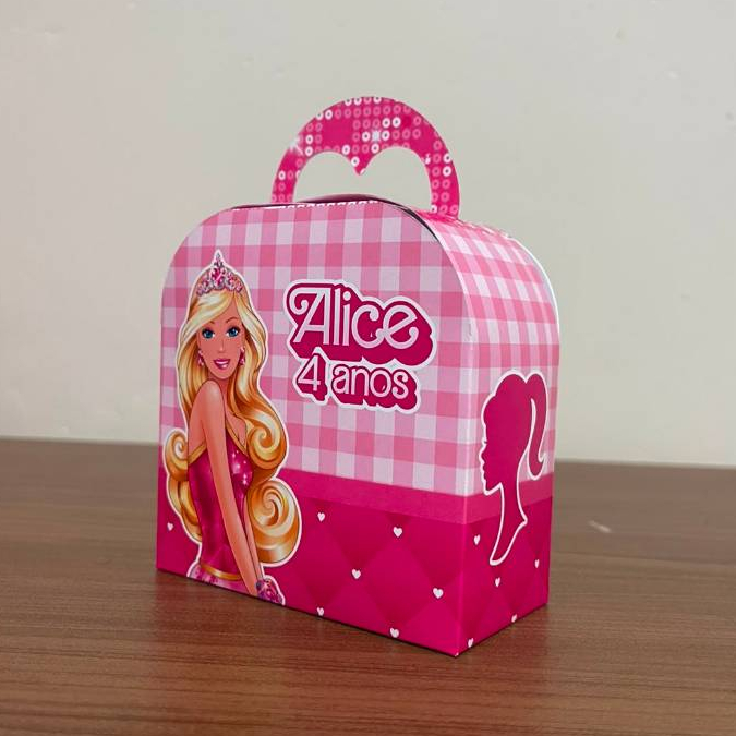 10/15/20 CAIXA MALETINHA  LEMBRANCINHAS DE ANIVERSÁRIO PERSONALIZADAS VÁRIOS TEMAS