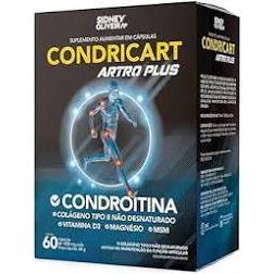 Condricart Artoplus Colágeno T2 Condroitina Magnésio D3 Msm 60 Cáps