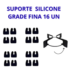 16 Suporte Silicone Eletrolux Continental Atlas Philco Muller Chamalux Suggar Compatível Grade Fina