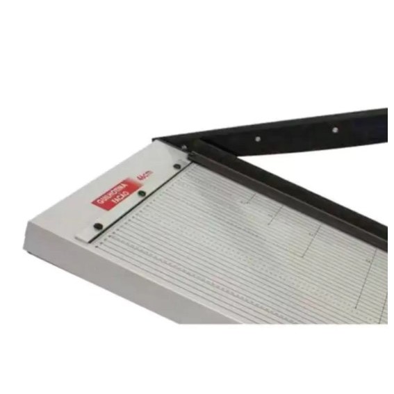 Guilhotina Facão Aço 46cm  p/ Papel A3 Até 15 Fls c/ Prensa Lassane