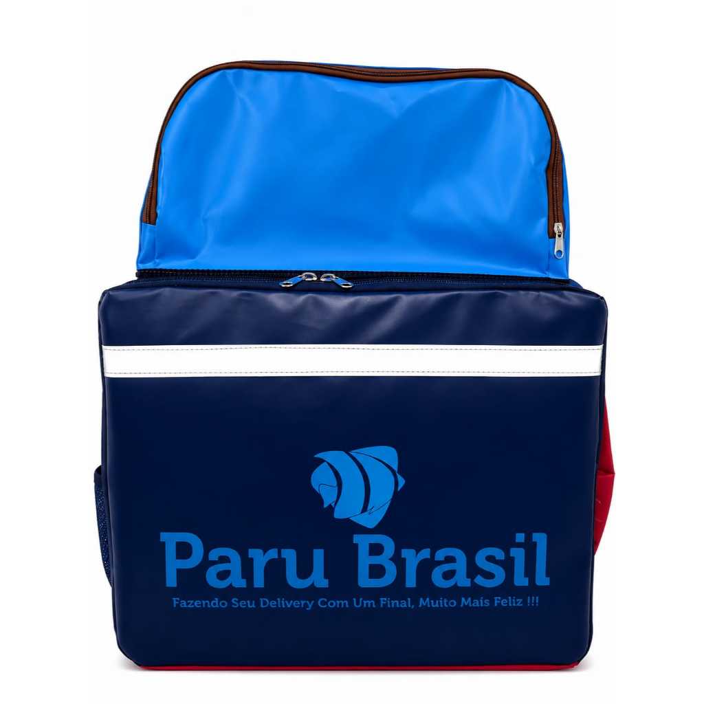 MOCHILA PARA MOTOBOY  SOMENTE A CAPA   45 LITROS SEM  ISOPOR- QUEIMA DE ESTOQUE
