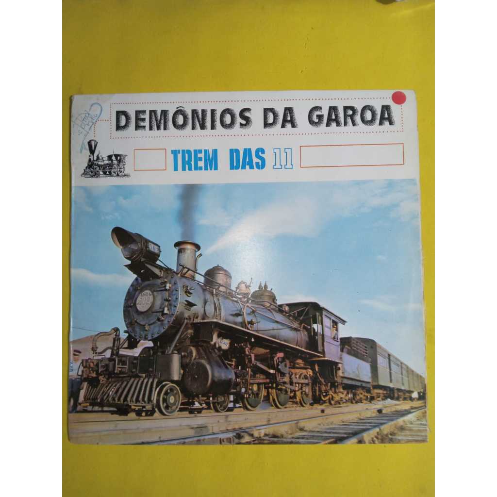 LP DEMONIOS DA GAROA - TREM DAS 11 - SAMBA 70S - DETALHES NA DESCRIÇÃO