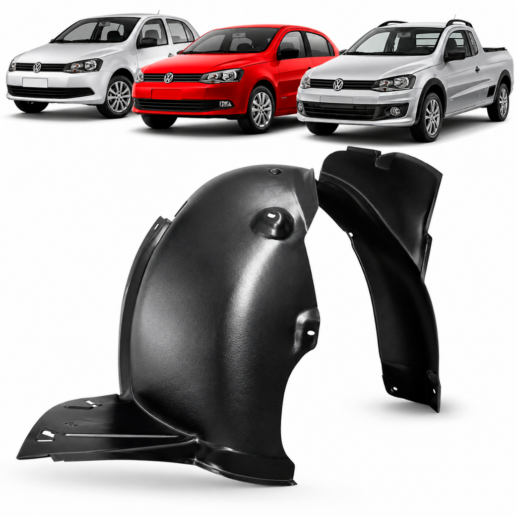 Parabarro Protetor Lameiro Gol Voyage Saveiro G5 G6 G7 G8 2009 a 2023