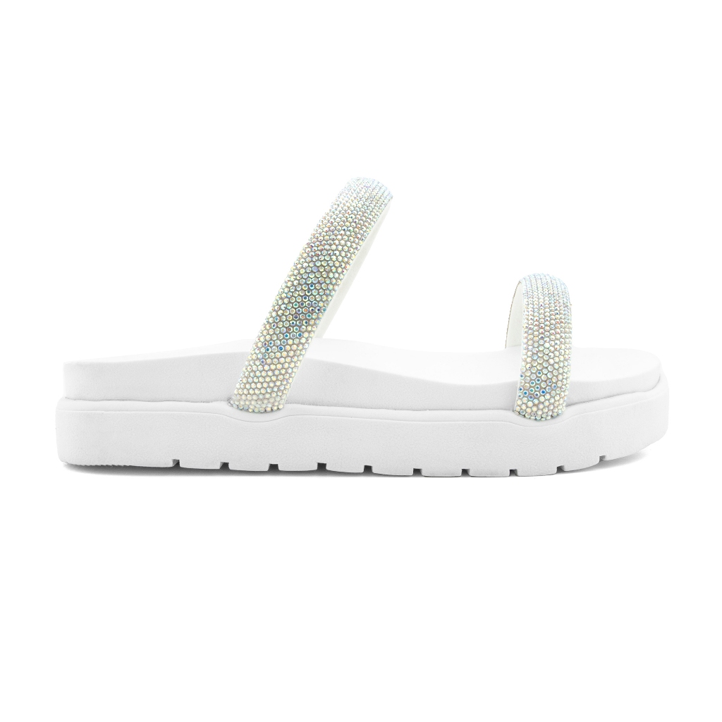 Sandália Antiderrapante Plataforma Tratorada Confortável Birken Feminina Papete Casual