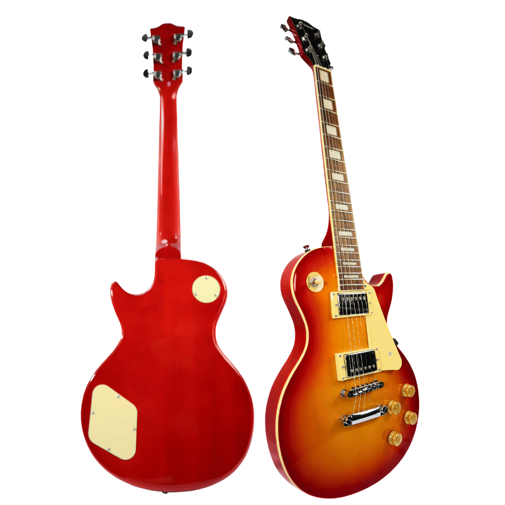 Guitarra Elétrica Sonn SLP-CB230 Les Paul Cherry Burst modelo Les Paul 6 Cordas 2 Humbuckers Ponte Fixa
