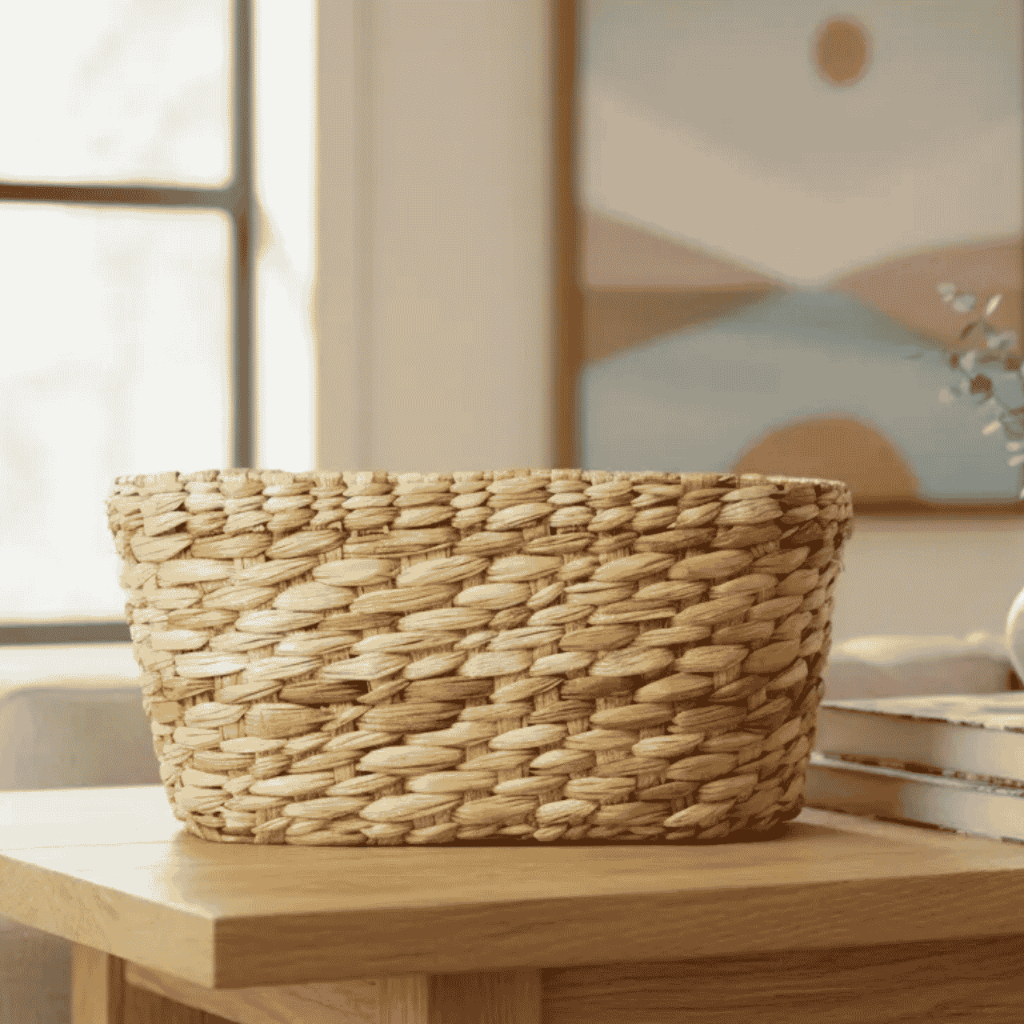 Kit Cesto Taboa Organizador Acessórios Cosméticos Papelaria Decorativo Casa Plantas Multiuso P