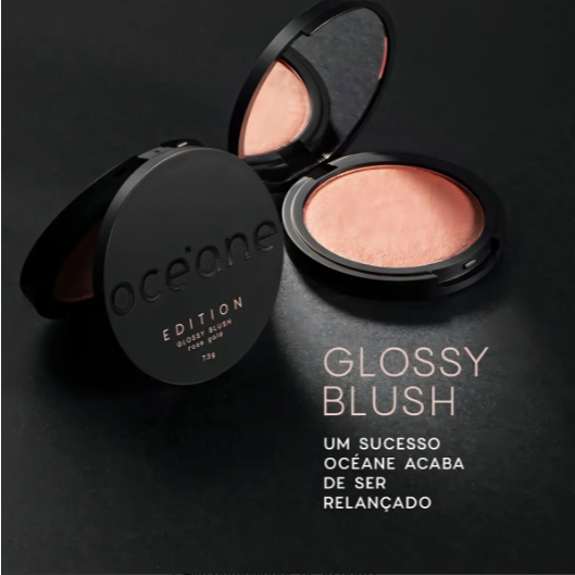 Blush Cintilante Océane Edition Glossy Blush 7,3g Rose Gold