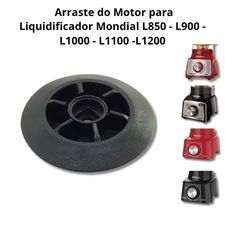 Arraste para MOTOR de liquidificador  Mondial Turbo / L850 / L900 / L1000 / L1100 / L1200