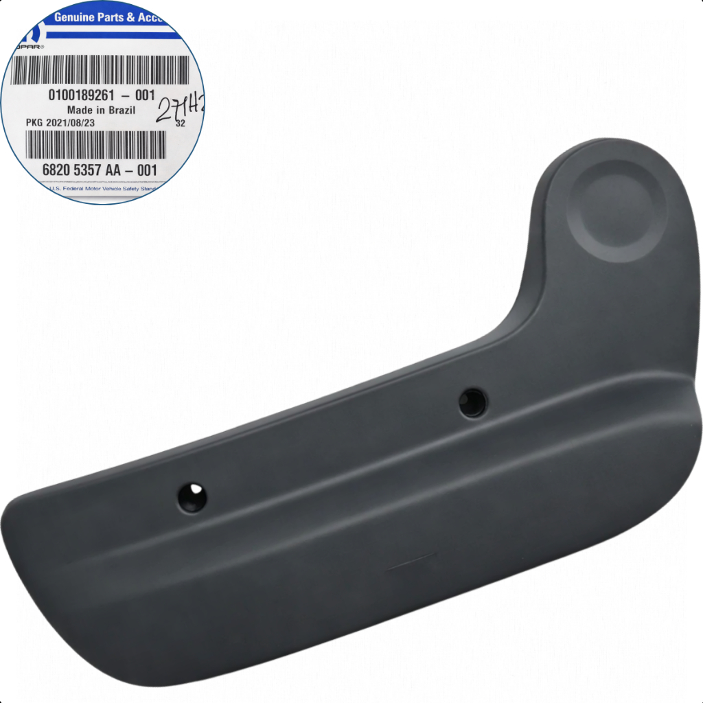 Moldura Lateral Banco Motorista Esquerdo Fiat Novo Uno Palio Grand Siena Cinza Original