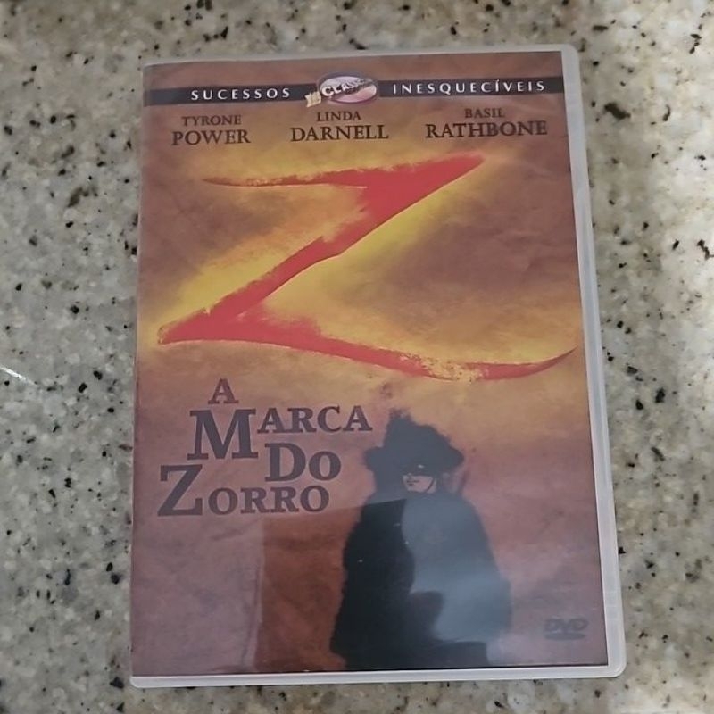 DVD 'A Marca do Zorro' Rouben Mamoulian.