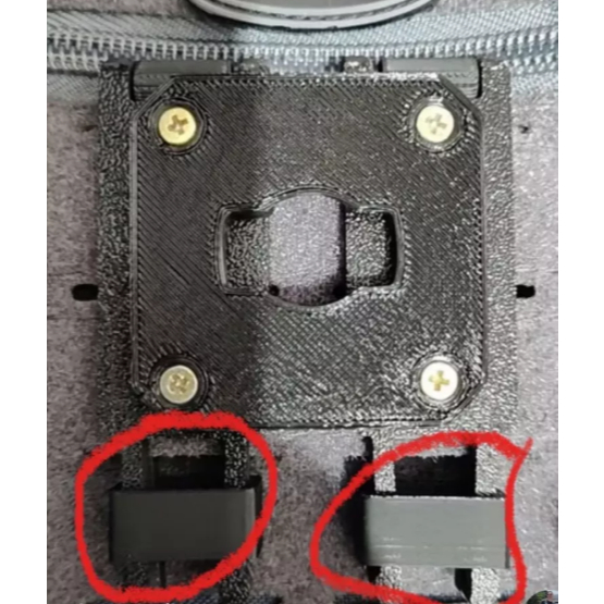 Presilhas Suporte Cop Axon, Motorola, Hikvision PMESP , honor, fenix, tac 3, v500 body cam 3