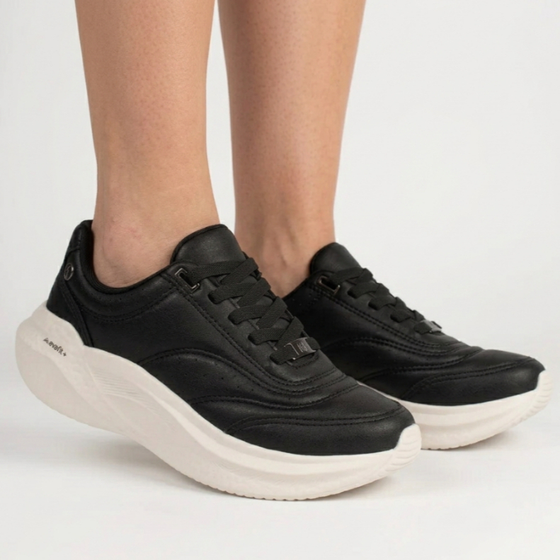 Tênis Feminino Kolosh Almeria Plataforma Original Casual Sola Alta EVAFit+ Confortável