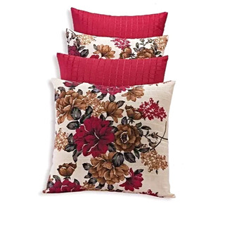 Promoção Kit 4 Capa De Almofada 45x45 Com Zíper Invisível Quadrada Decoração Casa Sala e Quarto