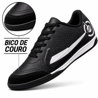Chuteira PROFISSINAL Salão Futsal/Salão+Palmilha colada e costurada Feminina Masculina enfio FullNome: Chuteira Salão