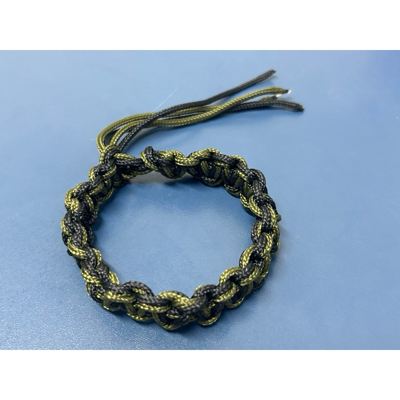 Pulseira Paracord Ajustável Duas Cores