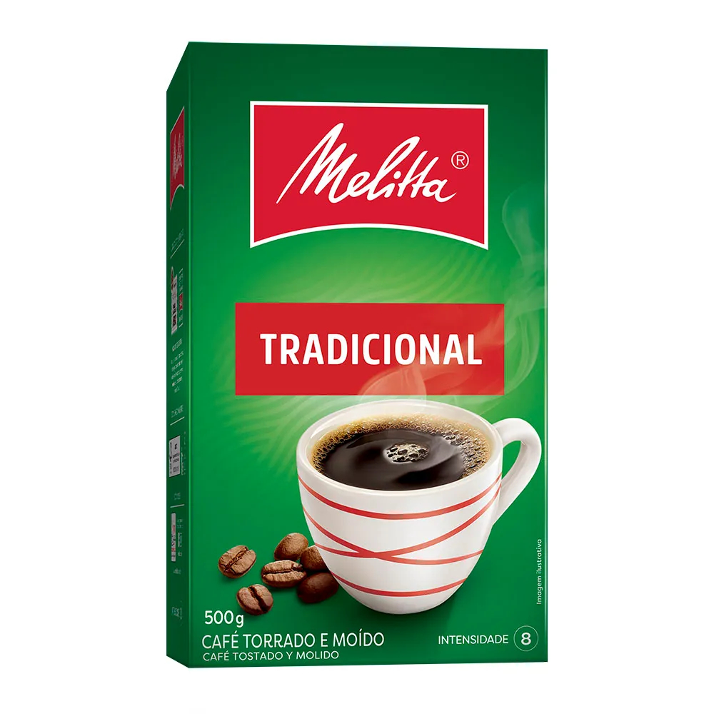 Multi-pack Café Moído Tradicional Melitta 500g