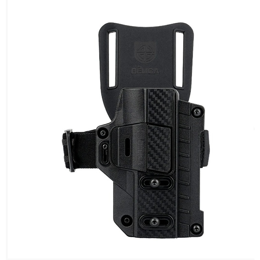 Coldre INFINITY Bélica - Mid-Ride - Imbel Glock CZ Taurus TS9 - Universal