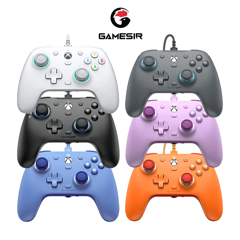 GameSir G7 SE Wired Controller for Xbox One, Series S/X PC with Hall Effect Membrane Buttons Paddles