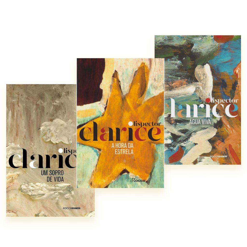 Kit 3 Livros Clarice Lispector - Edição Comemorativa | Rocco Editora!
