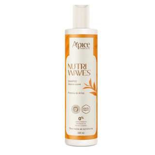 Shampoo Vegano Nutri Waves Ápice Limpeza Suave 300ml