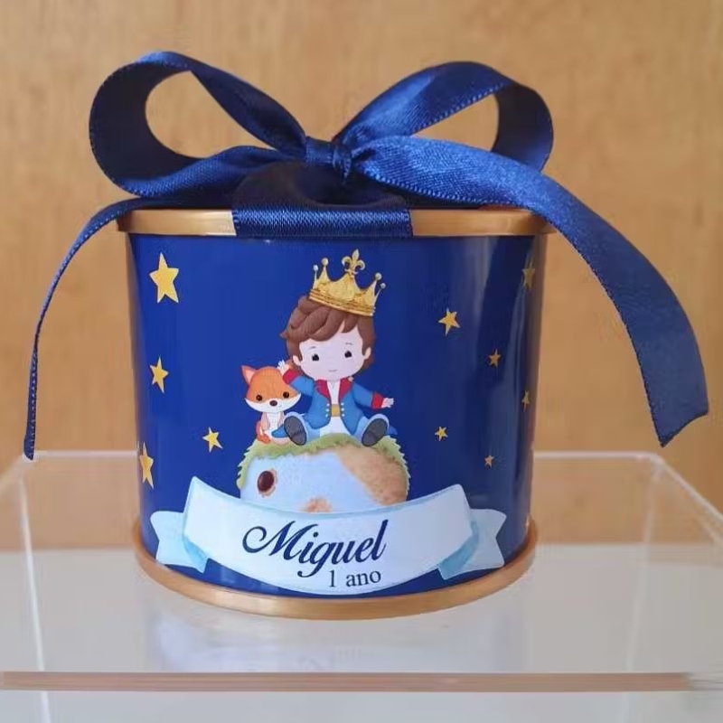 Mini tubolata Personalizada 5x6 Pequeno Príncipe festas lembracninhas