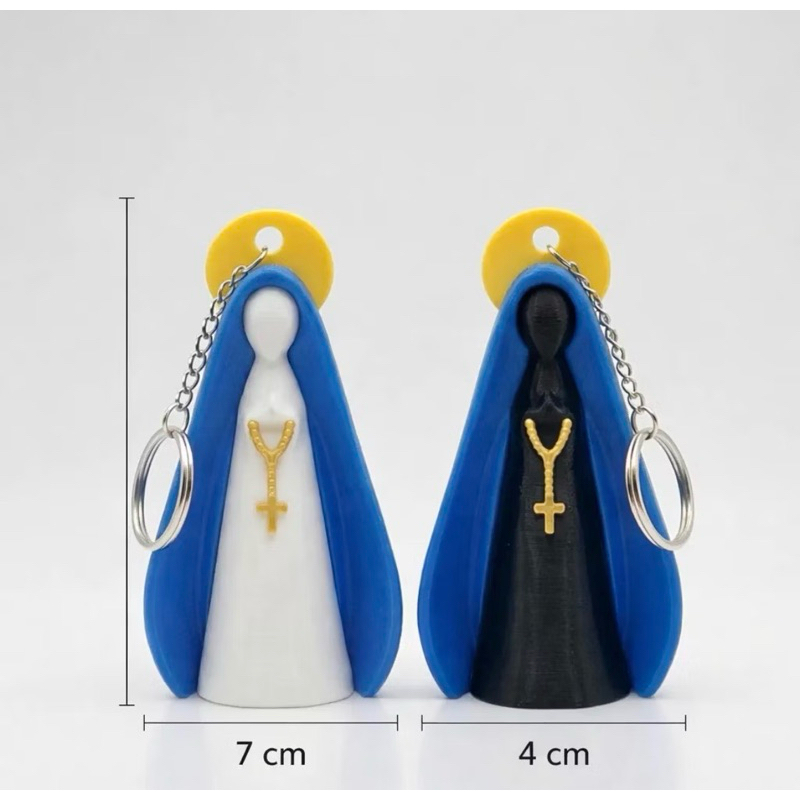 Chaveiro Nossa Senhora Aparecida Religioso Presente Fé Proteção Católico Lembrancinha