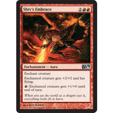 Abraço de Shiv - - Magic The Gathering