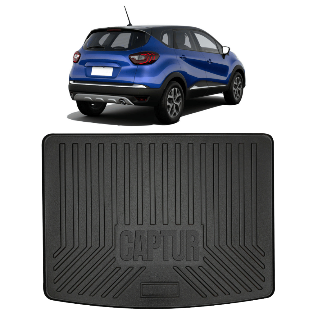 Protetor de Porta Malas Para Captur 2017 18 19 20 21 22 23 2024 Tapete Bandeja