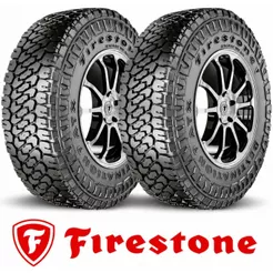 KIT 2 PNEUS 235/75R15 FIRESTONE DESTINATION ATX 109T ARO 15 - S10 RANGER BLAZER