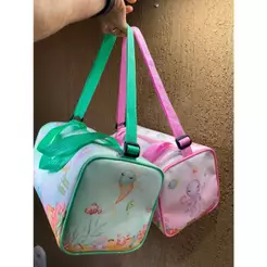 Kit bolsa malinha personalizada 30x17, brinde para festas infantis, sacolinha. todos os temas