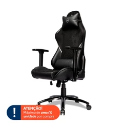Cadeira Gamer Mancer Tyr C, Espuma Moldada, Braco 3D, Preto e Cinza, MCR-TRC-BKG