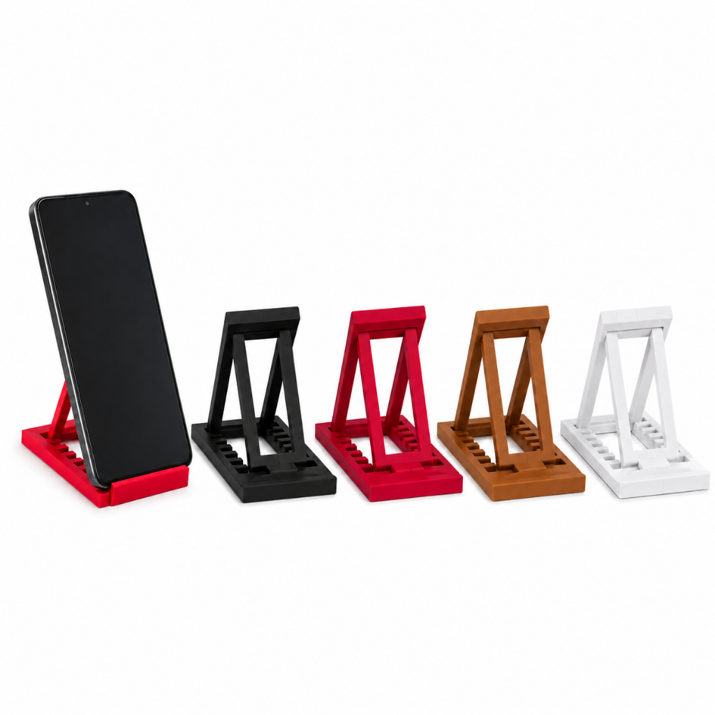Suporte de Celular Ajustável Dobrável  Universal Suporte Portátil de Mesa Regulável Para Celular