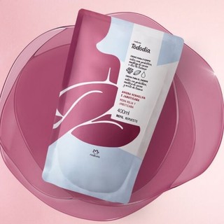 Refil Creme Desodorante Nutritivo para o Corpo Tododia Amora Vermelha e Jabuticaba