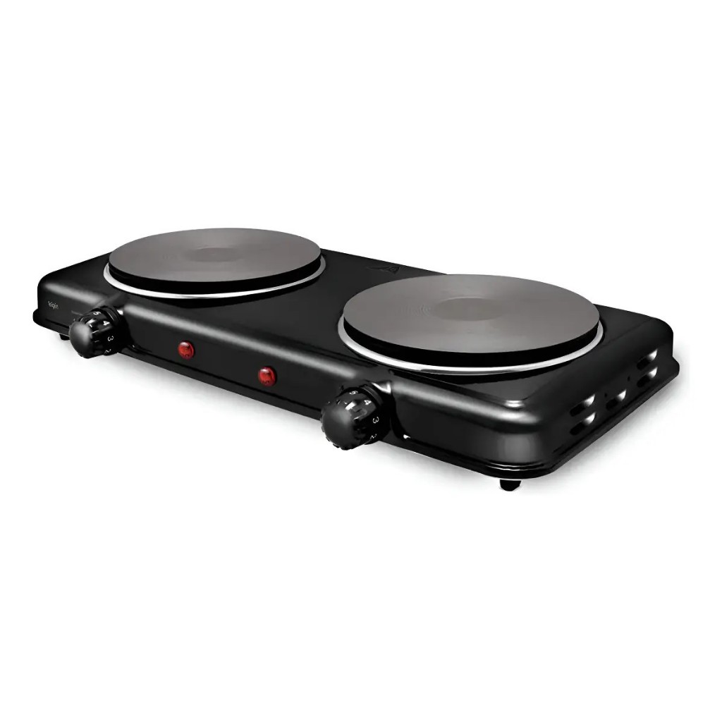 Fogão Elétrico Portátil Cooktop Elgin Double Cook 2 Bocas 110V 2.000W Preto