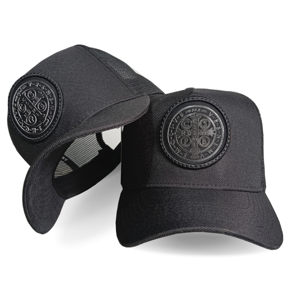 Boné São Bento premium Católico Chapéu Tela Proteção e estilo trucker country envio imediato