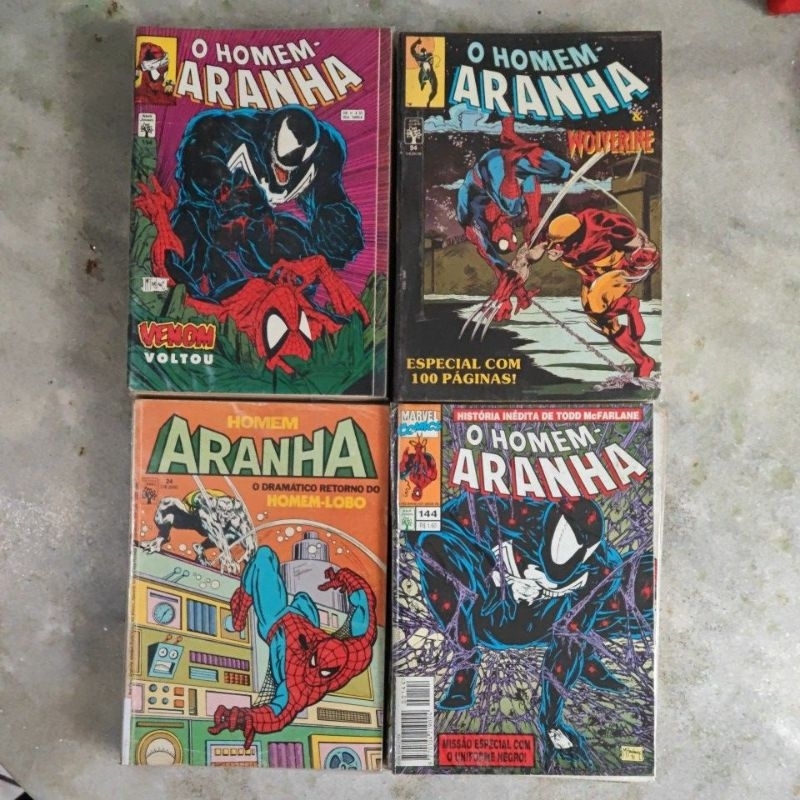 HQs O Homem-Aranha (Marvel) | Abril Jovem | Antiga Original Colecionável Escolha a Edição