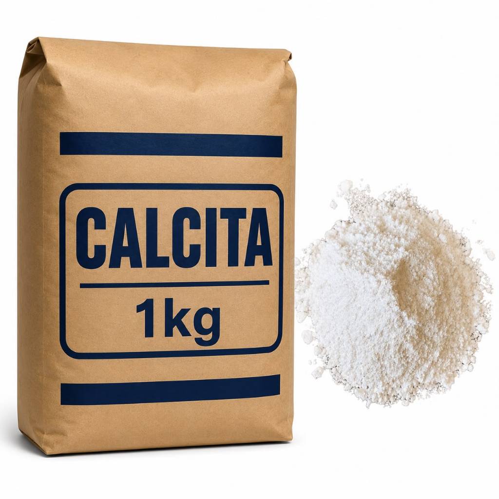 10kg Calcita Carbonato Cálcio Malha 1000 Tinta Seladora