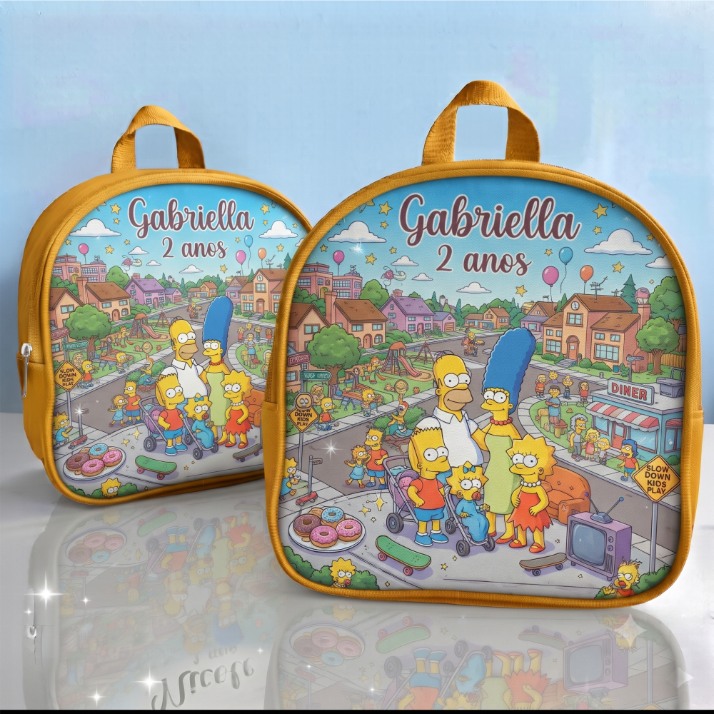30 Mochilinhas lembrancinha personalizada em variados temas para aniversários, brindes e mimos
