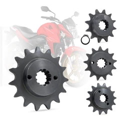 Pinhão CB 300R XRE 300 Aço 1045 Passo 520 12 13 14 ou 15 Dentes