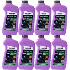 Kit 8L Óleo De Motor 10W40 API SN Sintético Radnaq 1 Litro