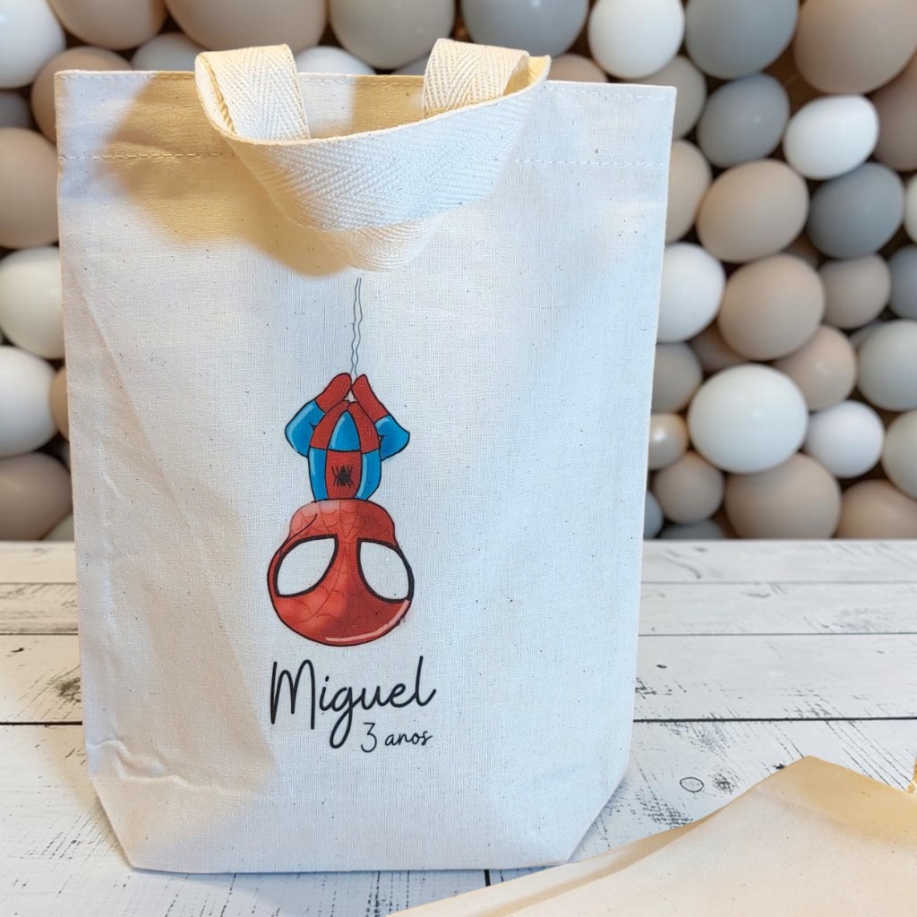 10+ Sacola Surpresa Homem Aranha - Lembrancinha Personalizada de Aniversário Infantil