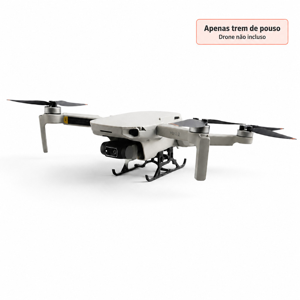 Trem de Pouso para DJI Mini 2 / Mini 4K / Mini SE / Mini 2 SE / Mavic Mini – Drone Não Incluso